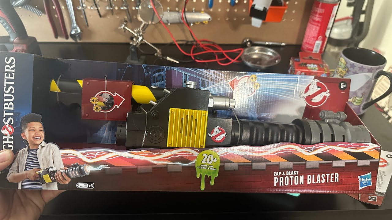 Ghostbusters Frozen Empire Zap & Blast Proton Blaster by Hasbro (with mods)