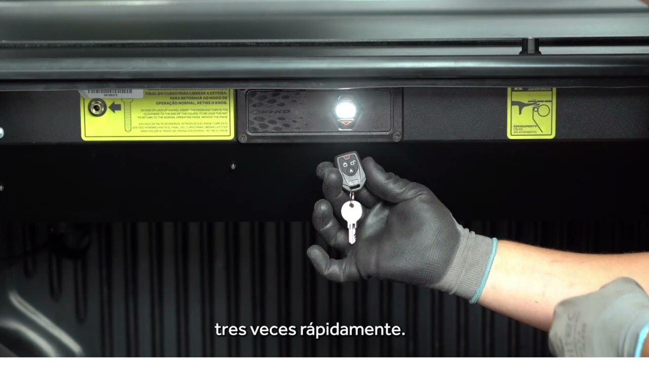 Codificación del Control Remoto | Tapa Rígida Retráctil Eléctrica Keko