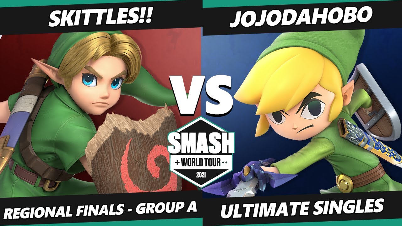 SWT NA West Group A - SKITTLES!! (Young Link) Vs. JoJoDaHoBo (Toon Link) Smash Ultimate Tournament