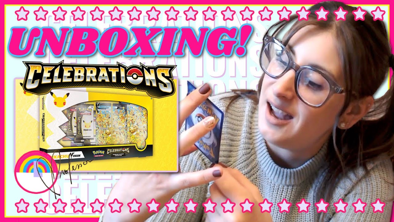 Unboxing Celebrations Special Collection Pikachu V Union Box!