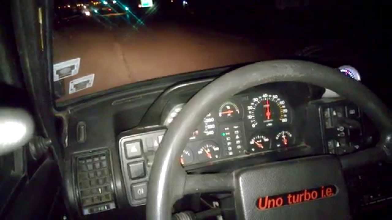 FIAT UNO TURBO 2.0 16V-400HP PROBA 2 ON BOARD