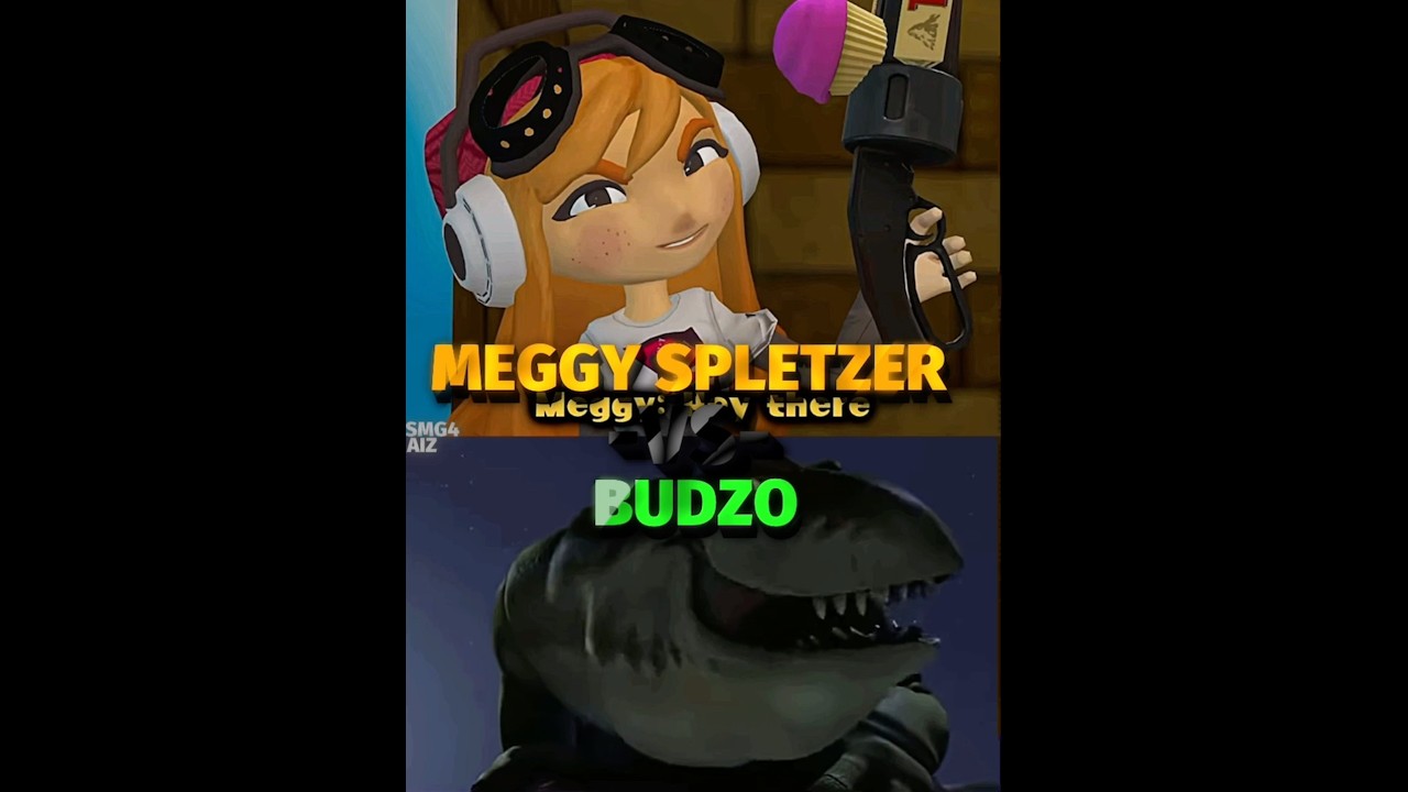 Meggy Spletzer vs Budzo ( Request By @Max2026pro ) #smg4 #zambezia #wisedit