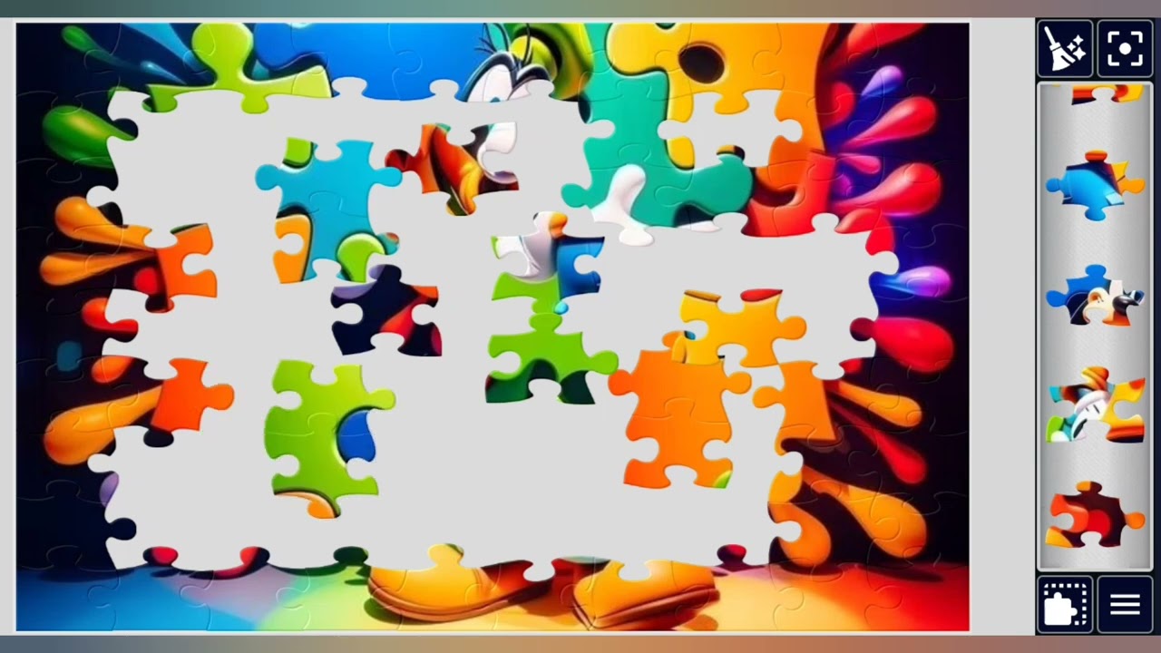 Goofy’s Colorful Puzzle Splash 🎉🧩 jigsaw puzzle 🧩✨ @puzzlemaster1034 