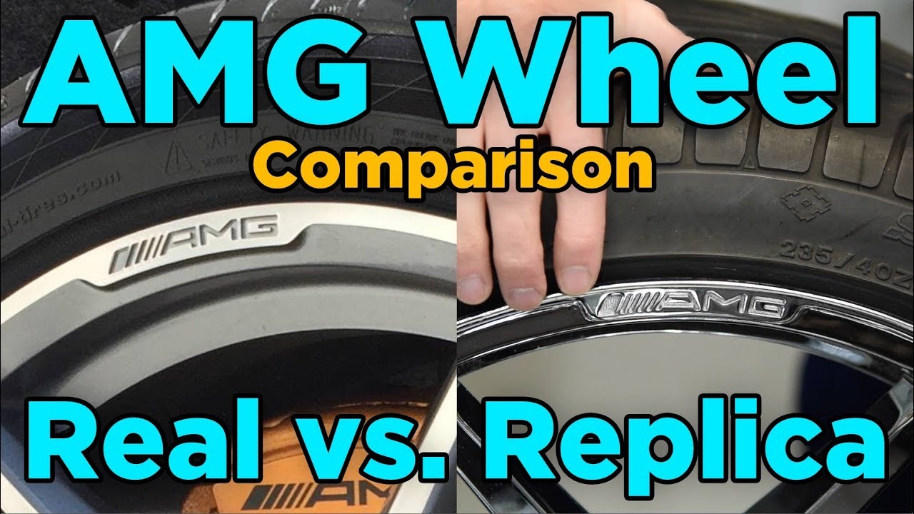 AMG Wheels: Real vs. Replica Comparison