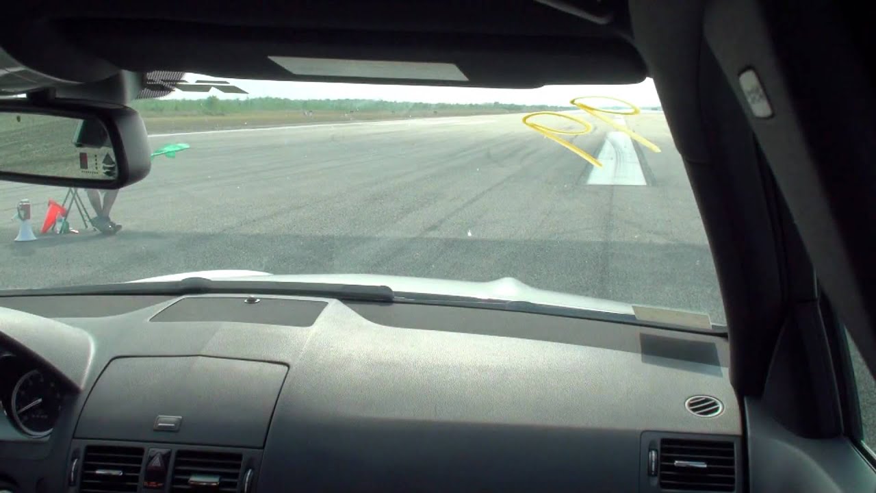 RENNTECH C63 - Standing Mile Testing