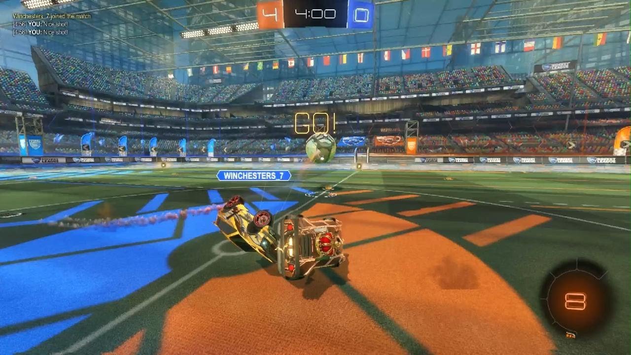 لعب  Rocket League جلد ☠️☠️☠️
