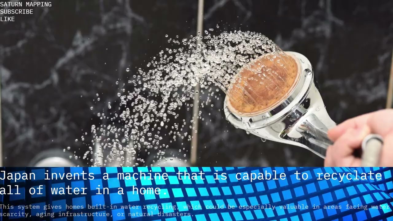 Saturn Mapping Info Presents: Japan Creates New Water Recycle