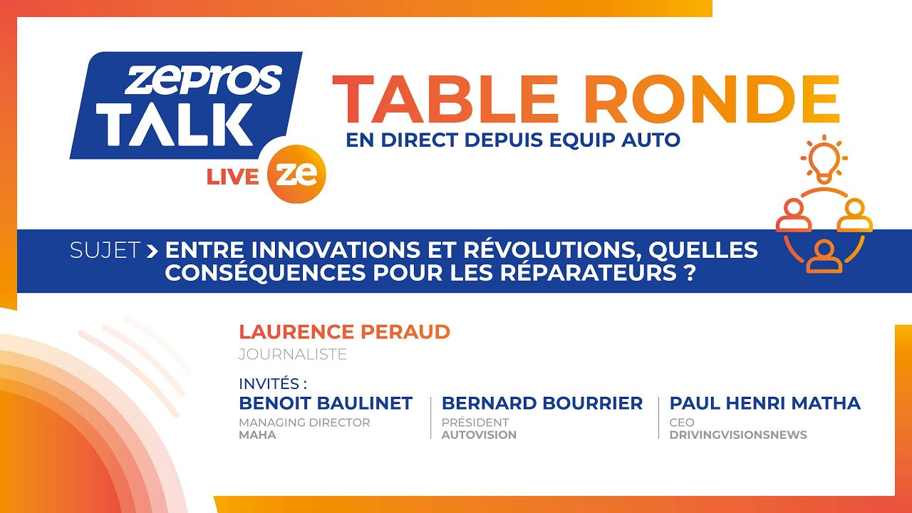 Zepros Talk : Entre innovations et révolutions, quelles conséquences pour les réparateurs ?
