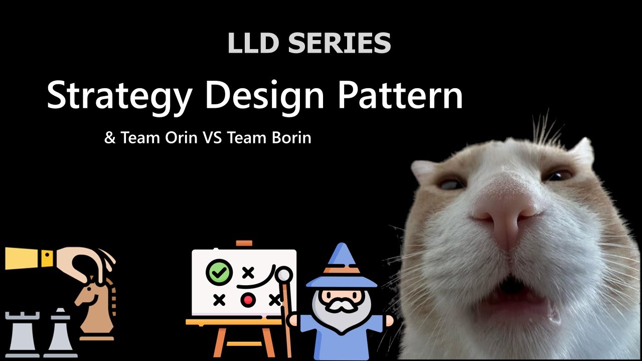 Strategy Design Pattern | Duel between Orin & Borin | Strategy vs State Explained | JAVA