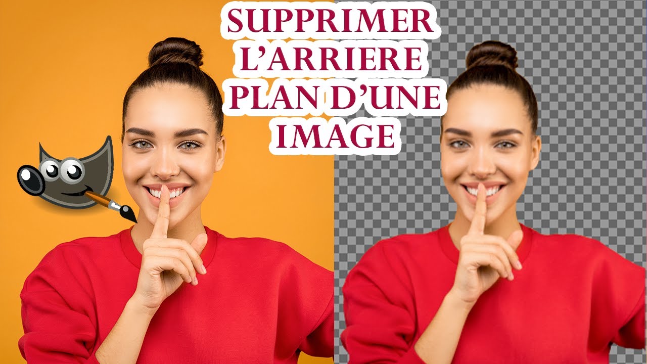 Formation complète gimp 2022 / Supprimer l'arrière plan d'une image
