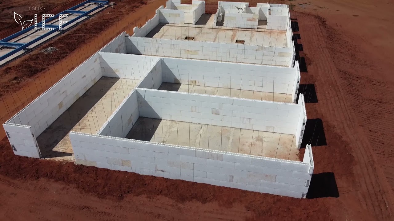 Conheça uma obra de isopor - IFORMS ICF Fábrica Nacional