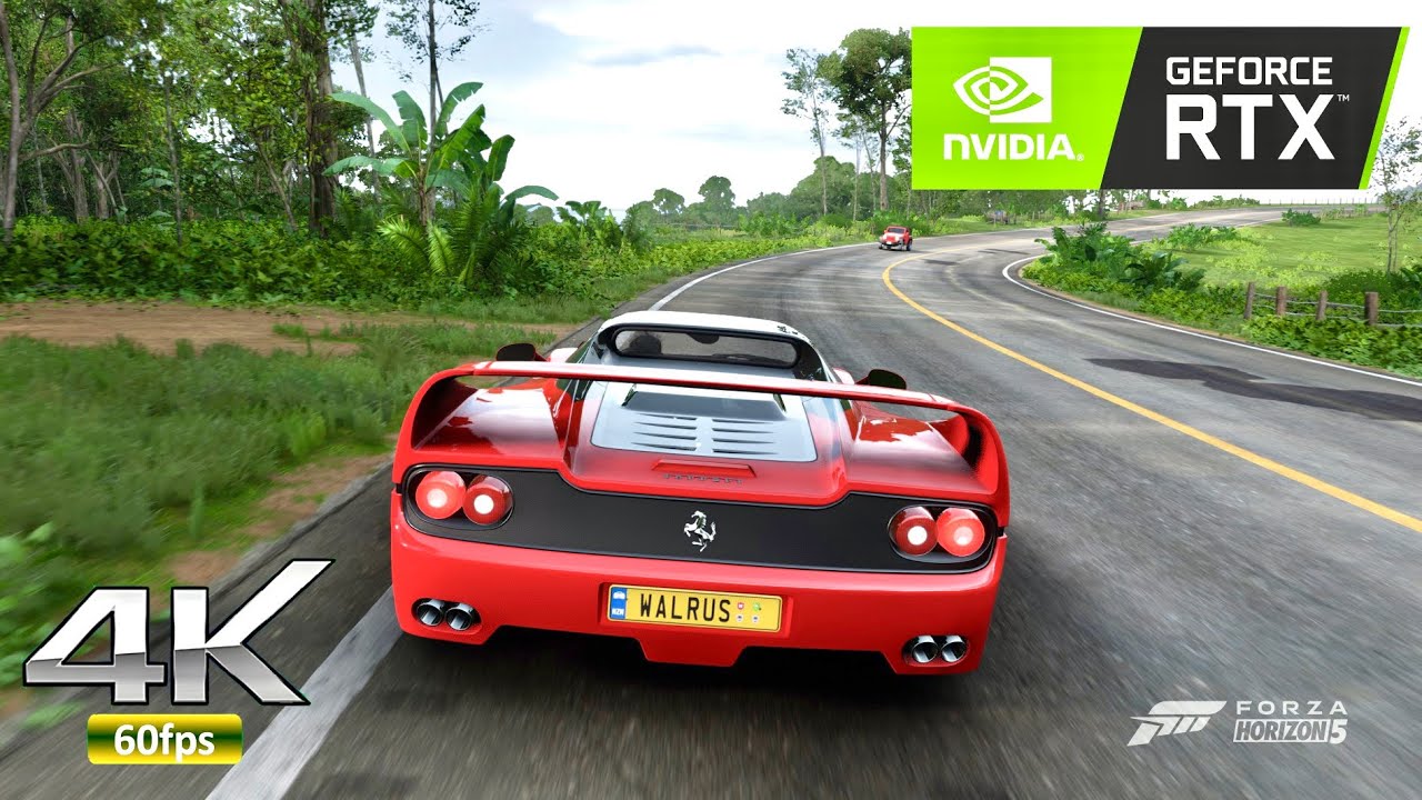 FORZA HORIZON 5 - Ferrari F50 [ULTRA 4K 60FPS MSI GE76 RAIDER GeForce RTX3080 16 GB (VRAM)]