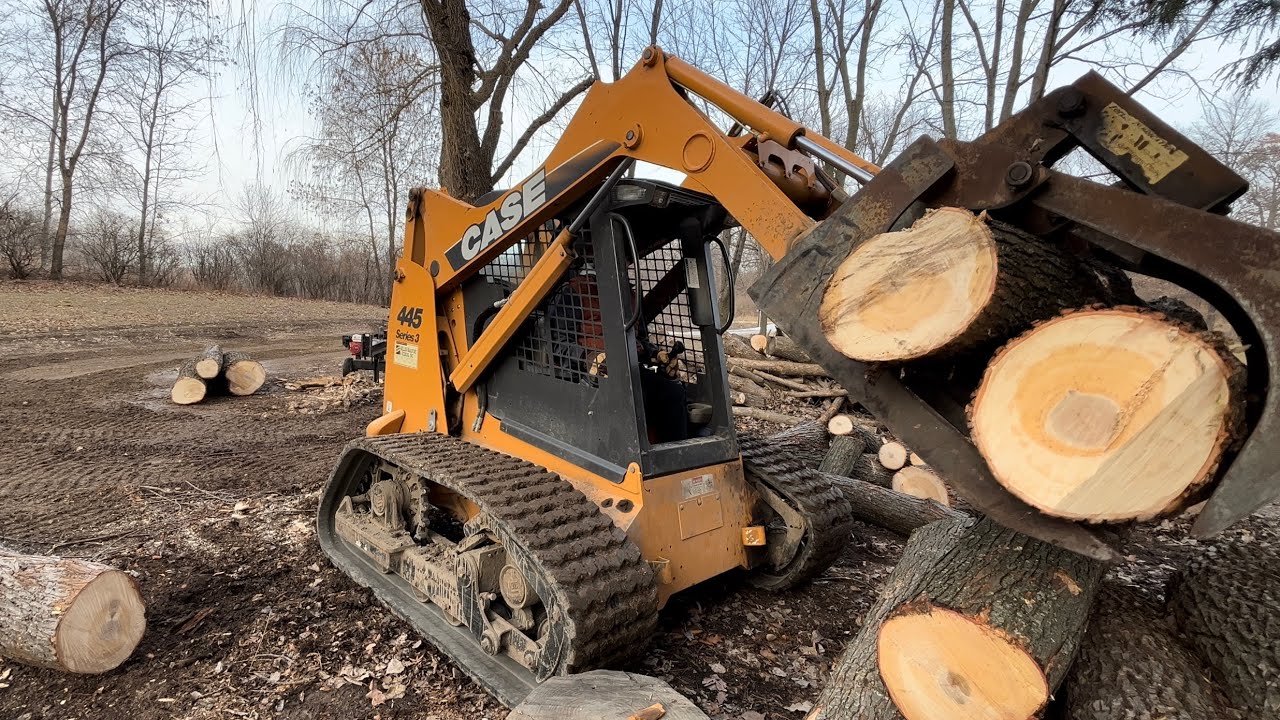 Case 445 & Tree Service Delivery #firewood #caseconstruction #woodhound