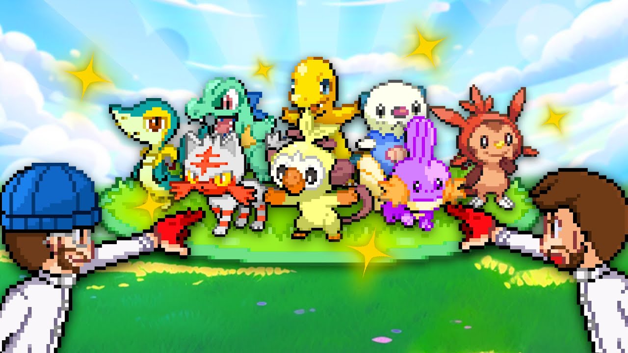 Le PREMIER À AVOIR une EQUIPE STARTER SHINY GAGNE !!! (Shiny starter race)
