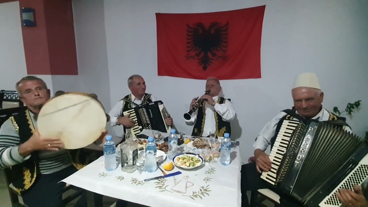 Sadush Hajdari Klarinet Hasan Malo Mecan Kashari Fizarmonike Haxhi Hajdari ne Defe Lushnje 2023