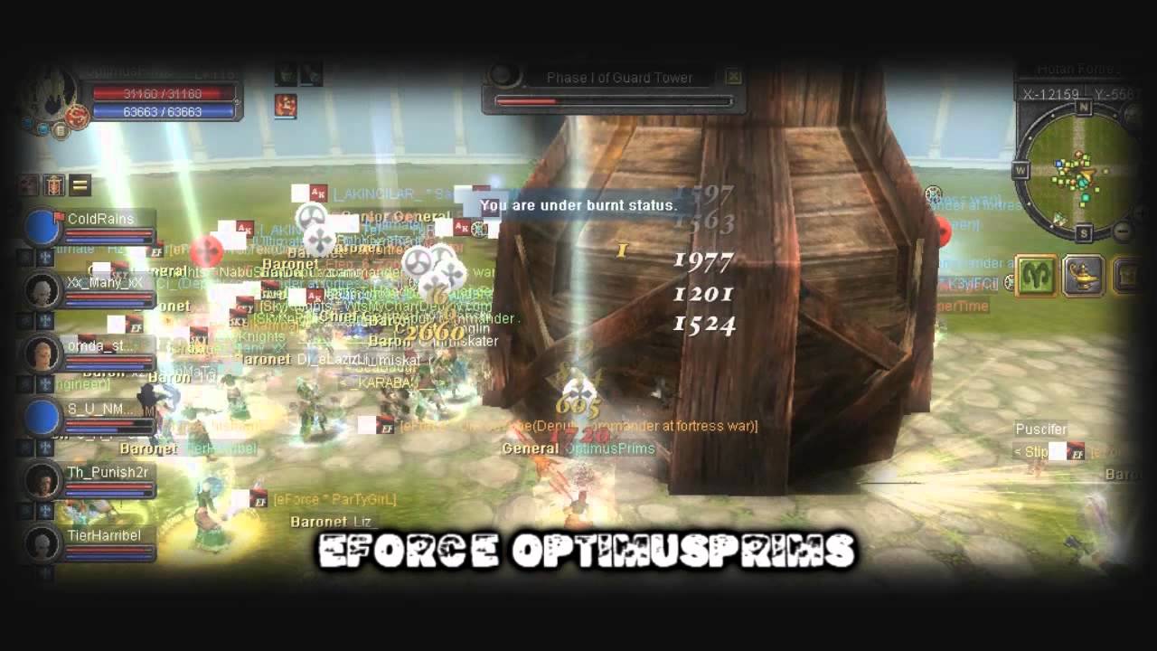 Silkroad Online Fortress War Hotan Server Mars -2012 eForce