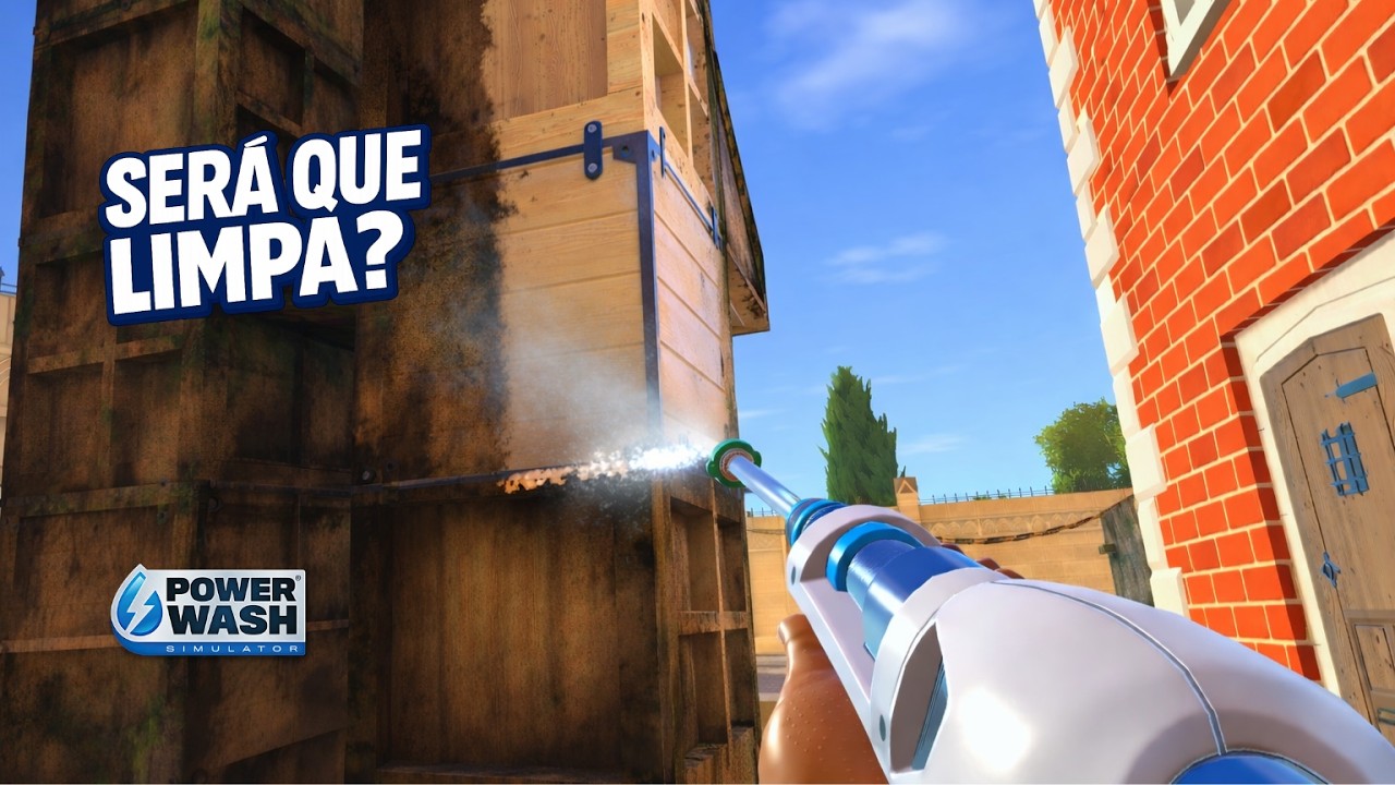 SERÁ QUE LIMPA? 🤨 | Percurso da Lara Croft – PowerWash Simulator