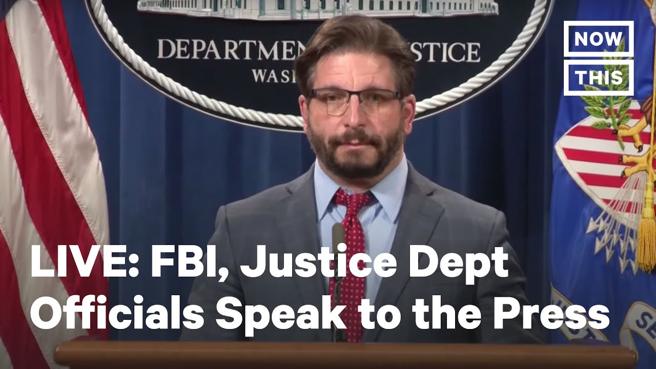 FBI and Justice Dept Officials Brief Press Regarding Capitol Attacks | LIVE | NowThis