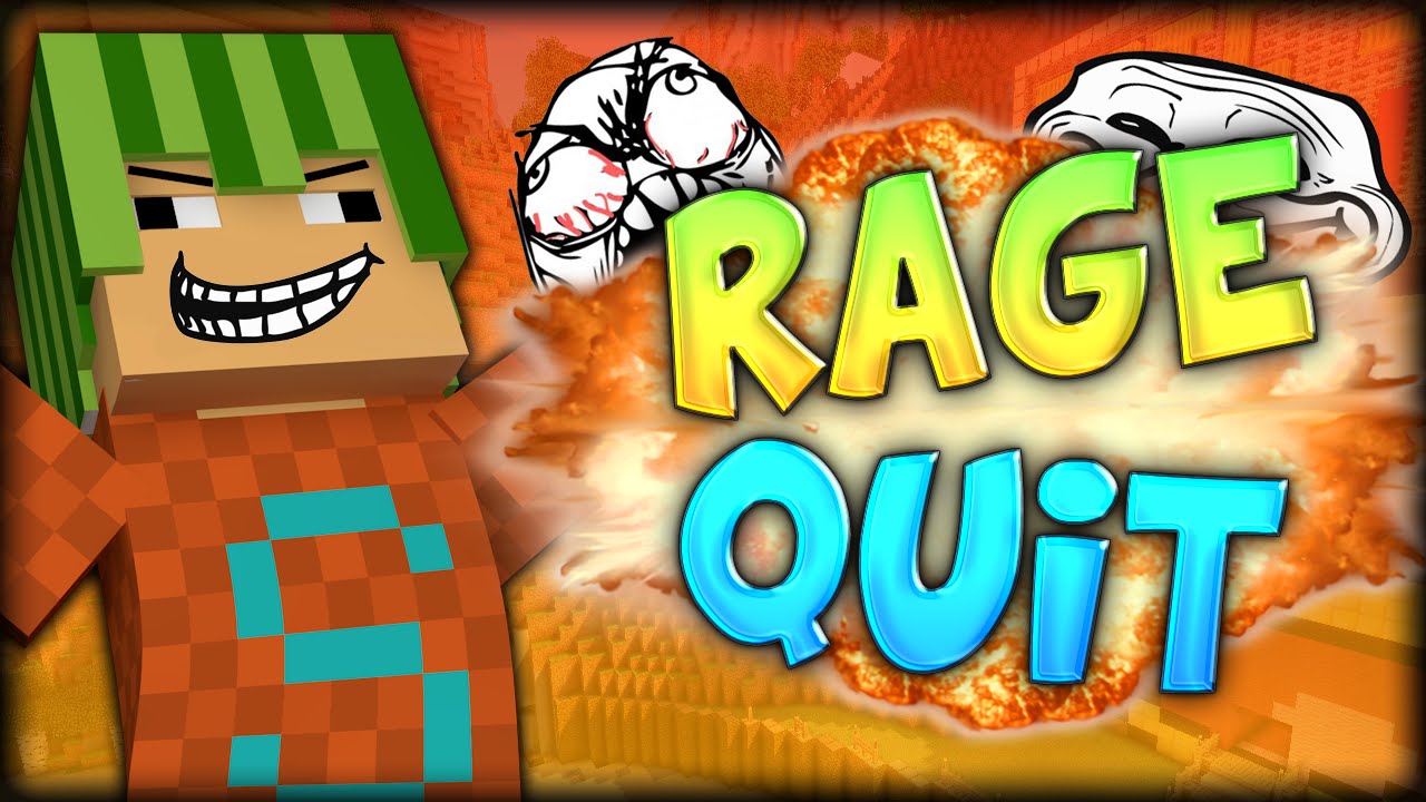 TROLLING RAGE + SIMON RAGE QUITTED AND LEFT FOREVER (Minecraft XRUN/ZRUN #1)