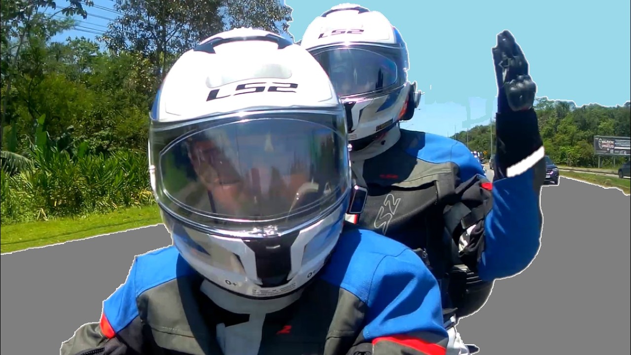 Passeio na Moto Savages de Joinville