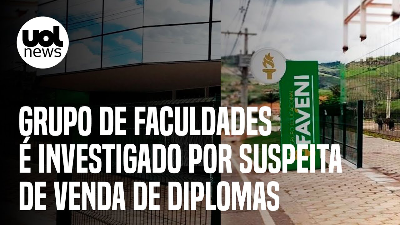 Venda de diplomas: Grupo de faculdades Faveni, em MG, é investigado por suspeita da prática ilegal