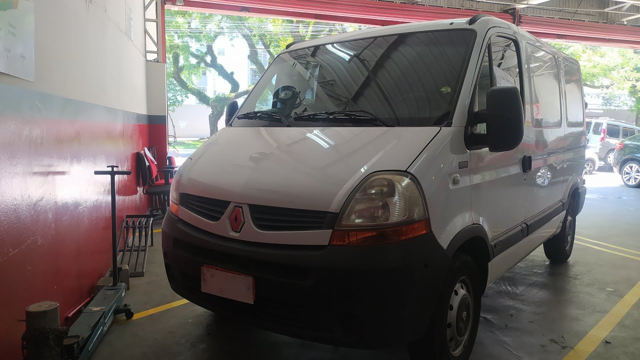 Localização número do motor e chassi Renault Master 2009/2010