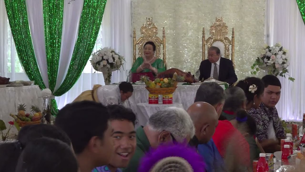 HRH Princess Salote Mafileo Pilolevu Tuita 70th Birthday Reception: Blake Family Reunion Vava'u Lahi