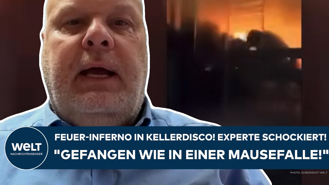 SCHWEIZ: Feuer-Inferno in Kellerdisco! Experte schockiert! 