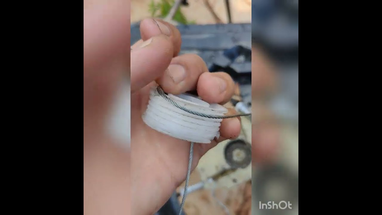 Trocando kit reparo vidro elétrico Audi a3! Enrolando cabo!