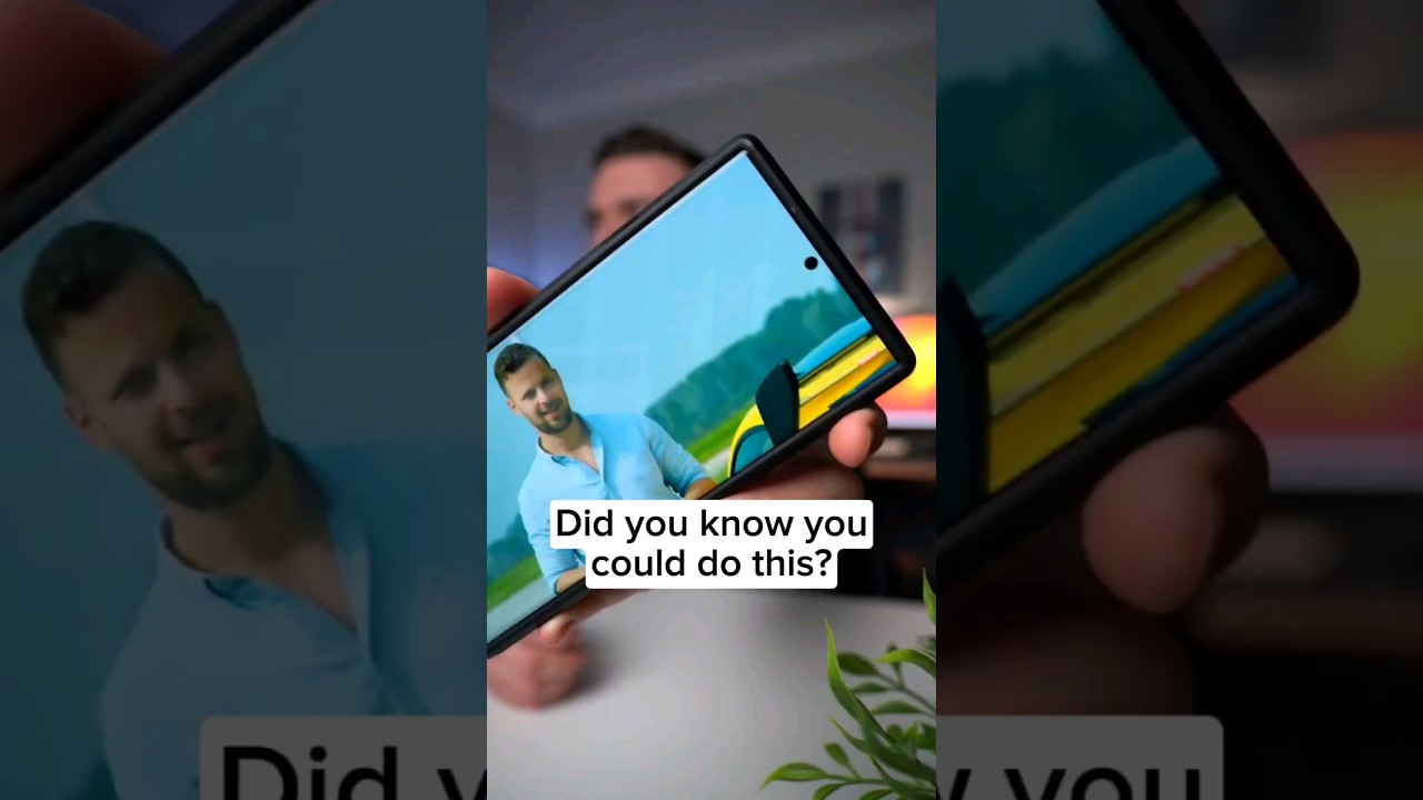 Cool Galaxy Tip To Hide the Camera Notch!