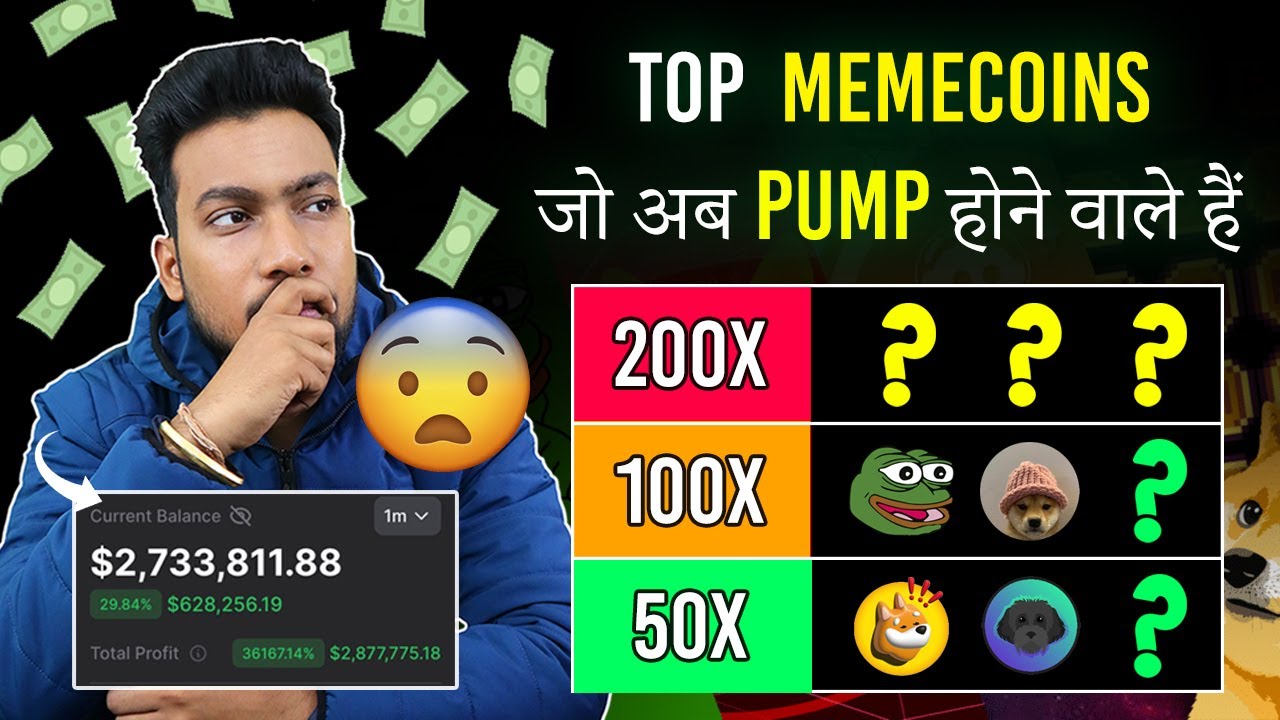 EARN +$10,000 WITH THESE 5 MEMECOINS  for 2024