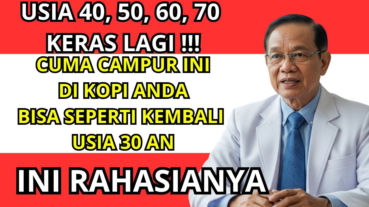 Rahasia Kopi Pagi untuk Pria  Tambahkan 1 Bahan Ini, Efeknya Mengejutkan