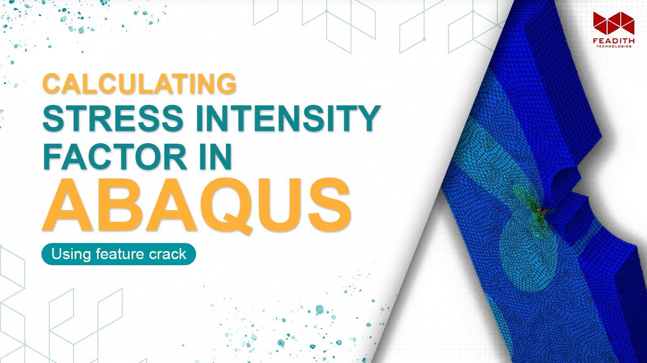 Calculating stress intensity factor in Abaqus using feature crack