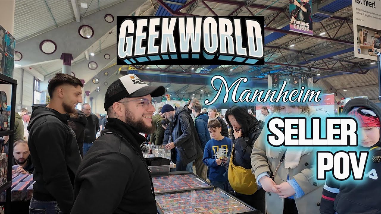 SELLER POV auf der GEEKWORLD in Mannheim 🤖​👽​