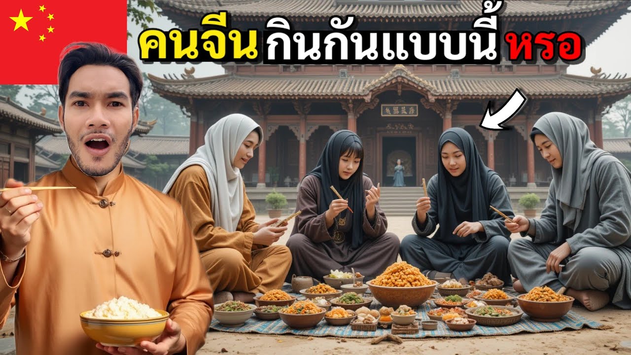 เดินกินตลาดสตรีทฟู๊ดจีน(คุนหมิง) กินฟรีรรอมฎอน | Ramadan in China 🇨🇳