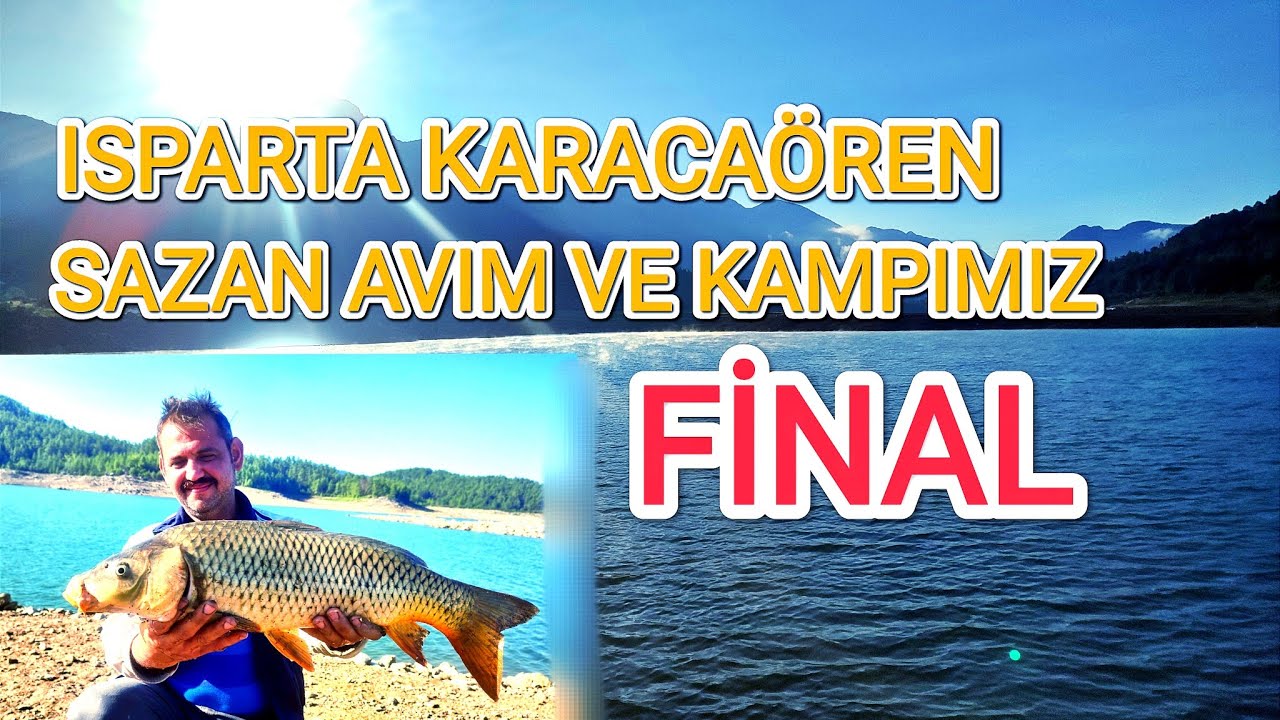 ISPARTA SAZAN AVIM VE KAMPIM FİNAL#sazanavı#carpfishing #fishing