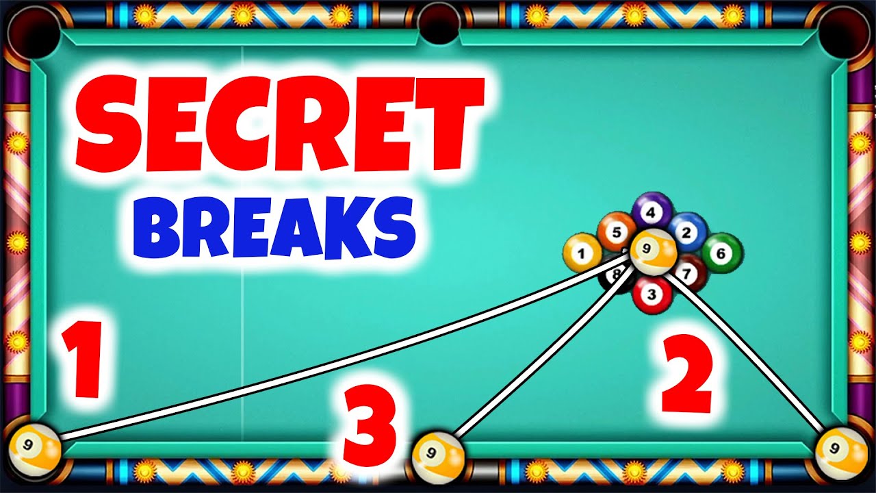 How To Win 9 Ball Pool in One Shot 😱 8 ball pool 9 ball 1 shot win secret