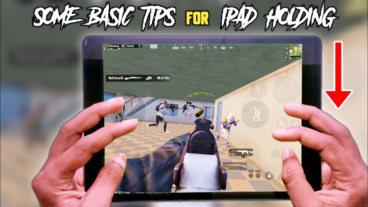 IPAD 9TH GENERATION HANDCAM - [ TIPS FOR IPAD HOLDING  ] Fastest Player - BGMI