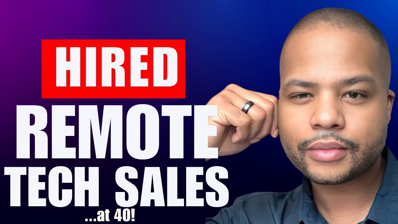 Remote Tech Sales Job in Only 1 Month! (Big Advice Inside!)