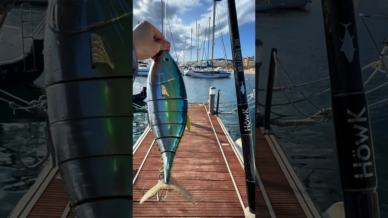 😱⚠️MINI-TUNA SUSHI 50cm⚠️😱 #fish #fishing #tuna #lure #pesca #shortsvideo #fyp #foryou