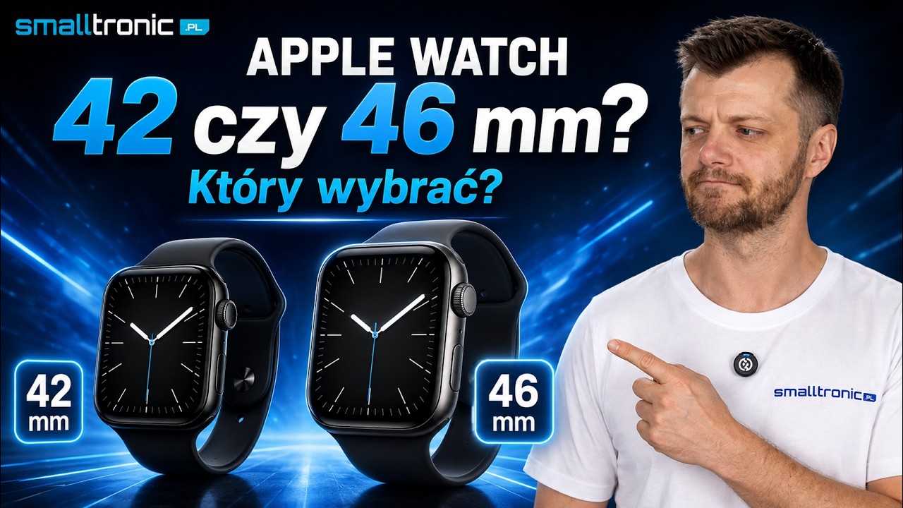 Apple Watch Series 11 42 mm czy 46 mm? Kt&oacute;ry rozmiar wybrać?