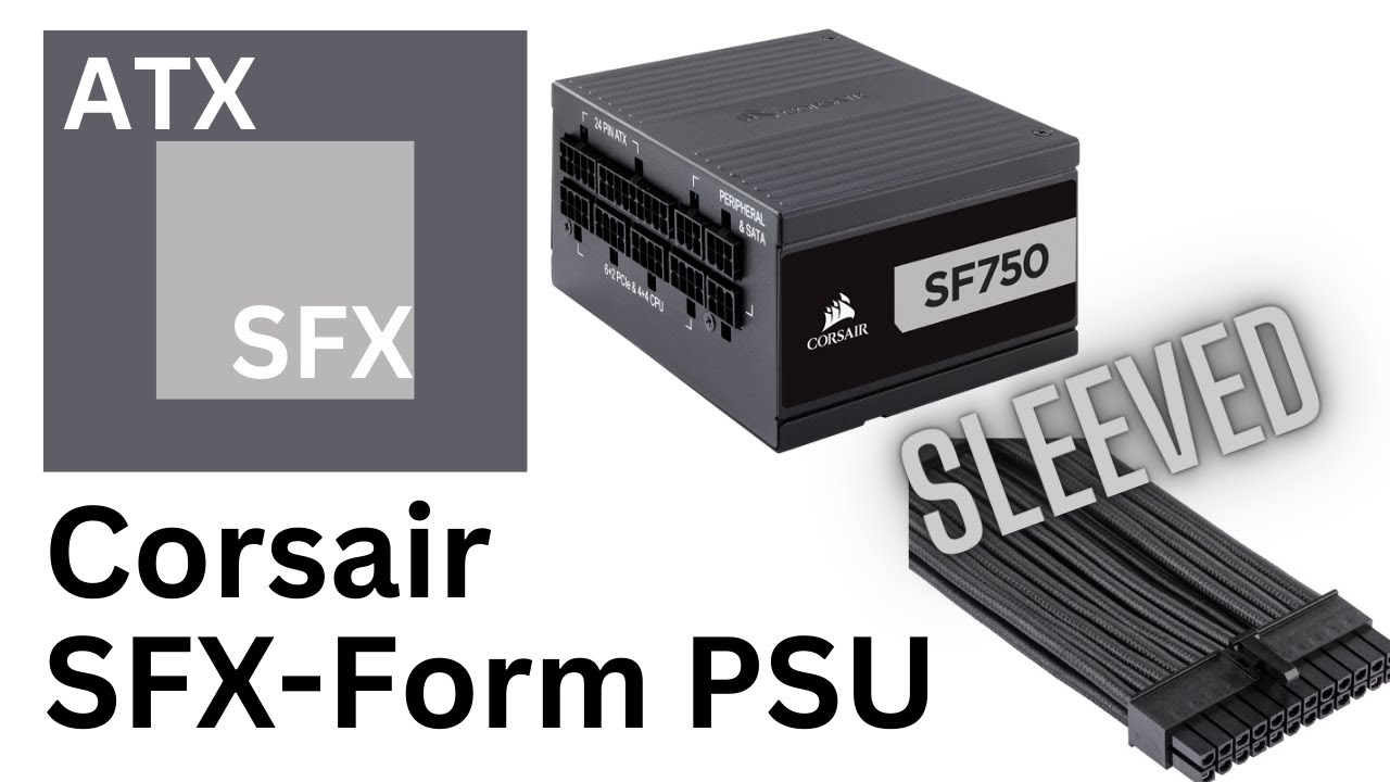 Corsair SF750 Netzteil [PSU] im SFX-Formfaktor Unboxing & Review [UNCUT]