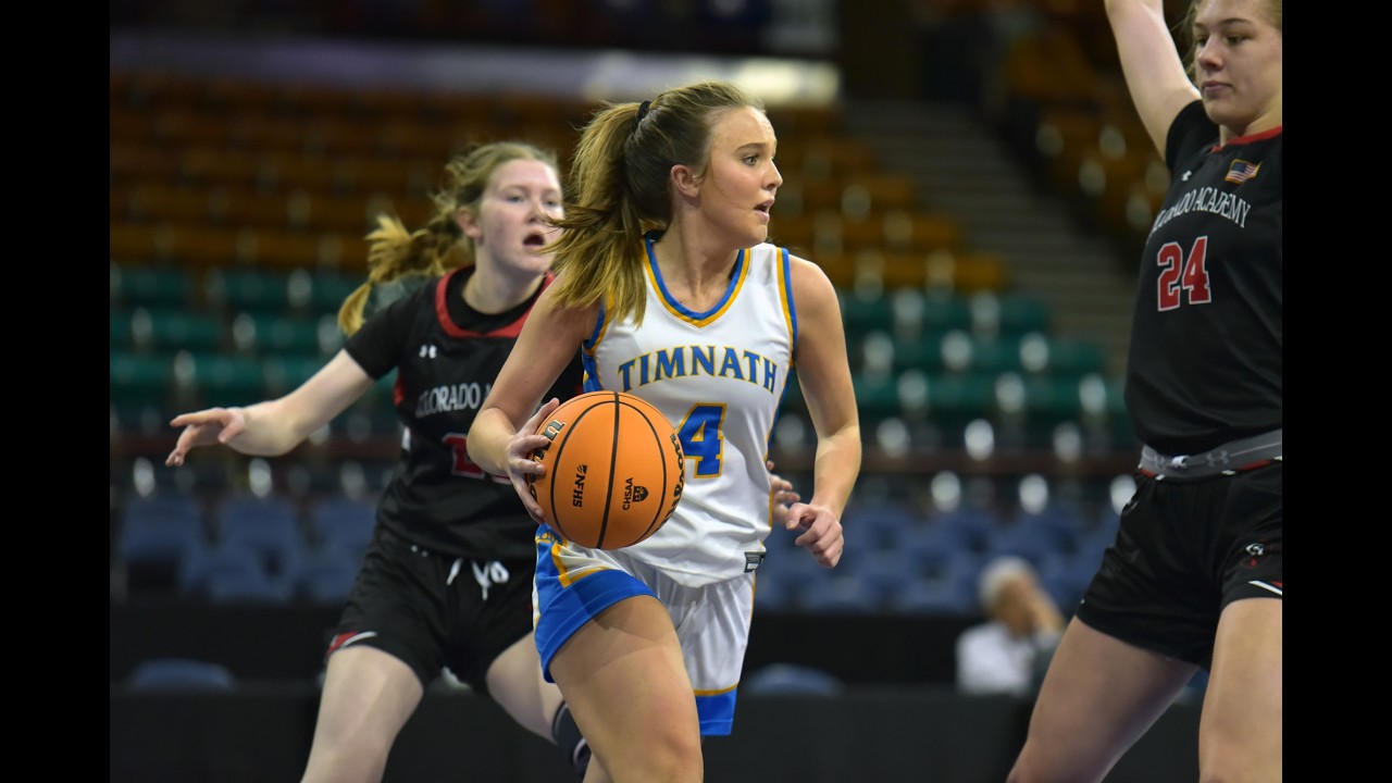4A GIRLS BASKETBALL GREAT 8: Strong 2nd half lifts Timnath over Colorado Academy and into Final 4