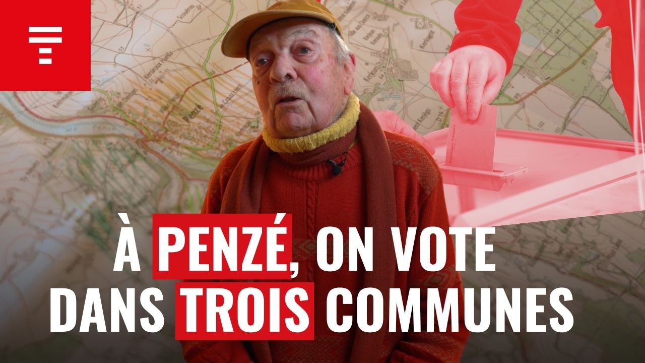 Dans cette commune bretonne on vote dans trois communes différentes