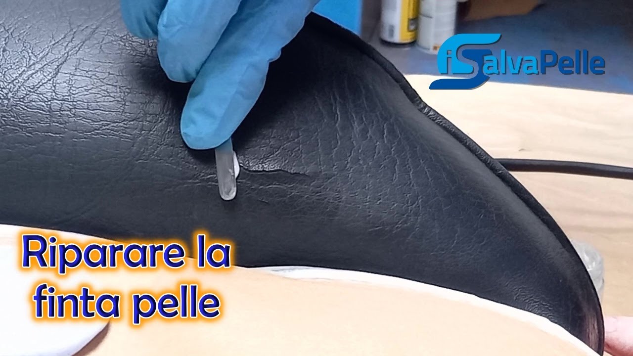 RIPARARE LA FINTA PELLE "Sedile Porsche 928 "