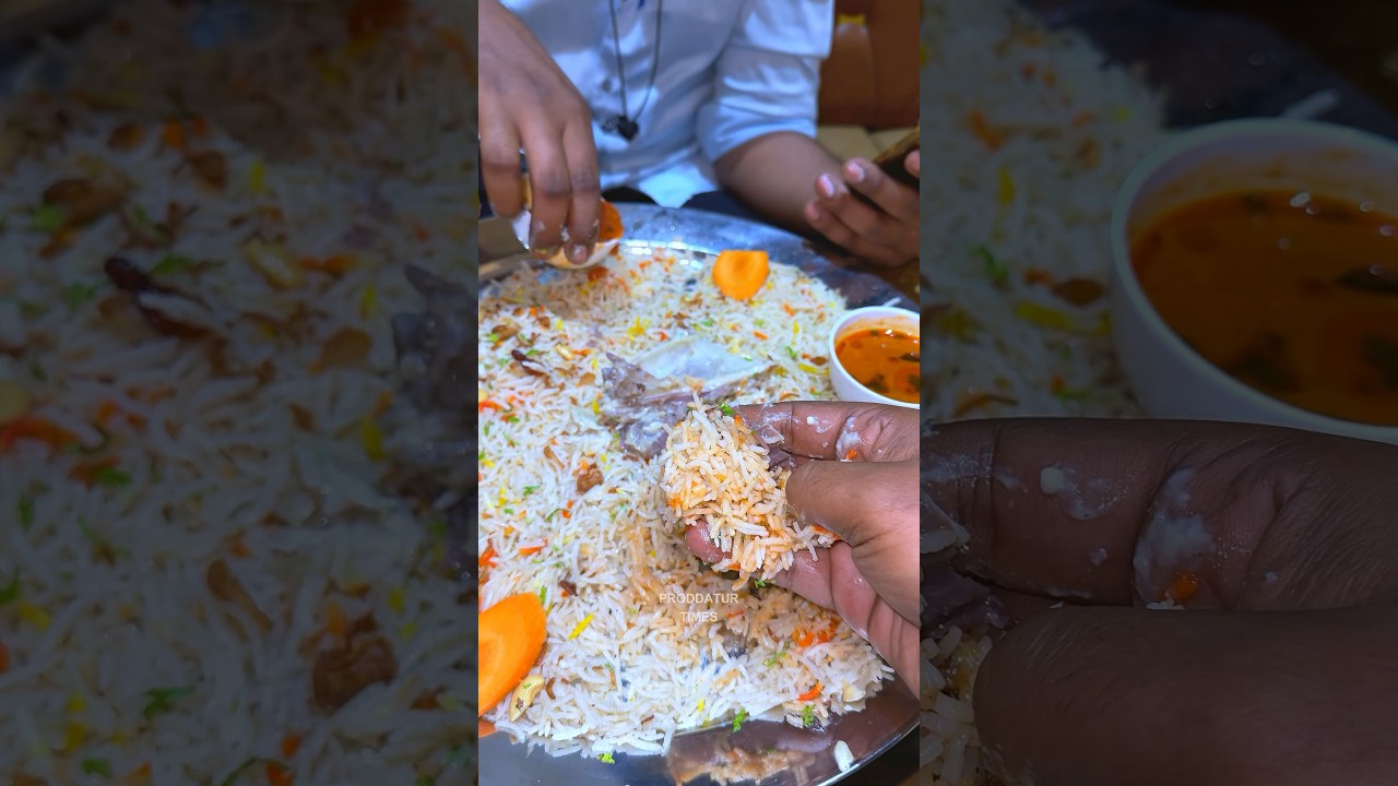 The best mandi in #proddatur #proddaturtimes #streetfood #mandi #shorts #viral #foodblogger