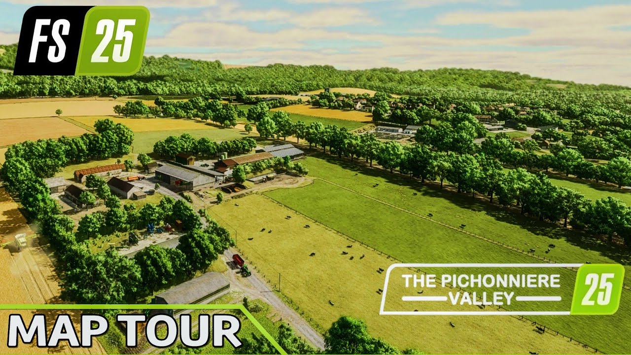 PICHONNIÈRE VALLEY - Their best map? by Blacksheep Modding - First Look | Farming Simulator 25