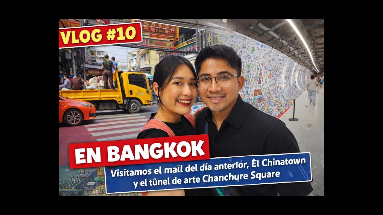VLOG 10 - Nos encontramos un túnel secreto en Bangkok…