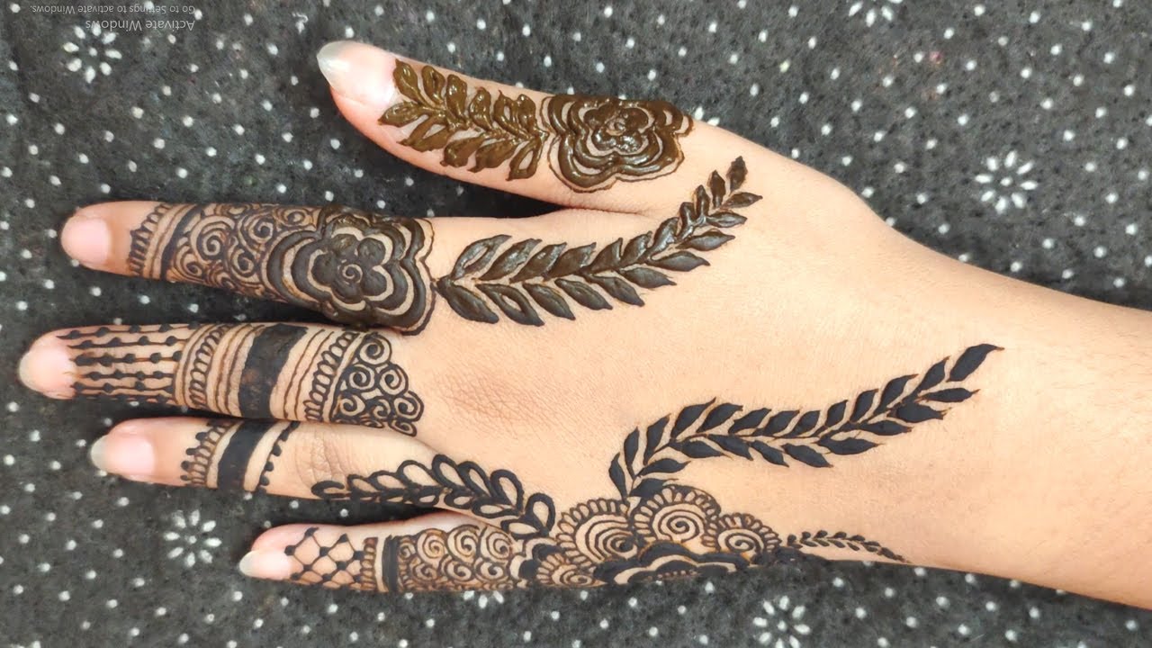 🌿 Classy Henna Art Designs | Easy Mehndi Styles for Beginners | Stylish Mehendi Design #mehndi