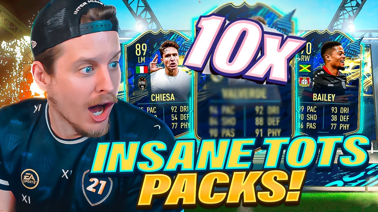 WE PACKED 10X TOTS?! INSANE TEAM OF THE SEASON PACKS! FIFA 21 Ultimate Team
